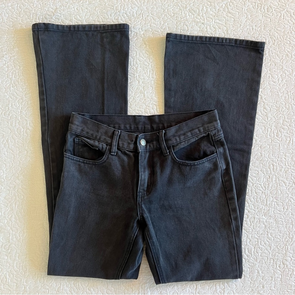 Brandy Melville low rise flare jeans